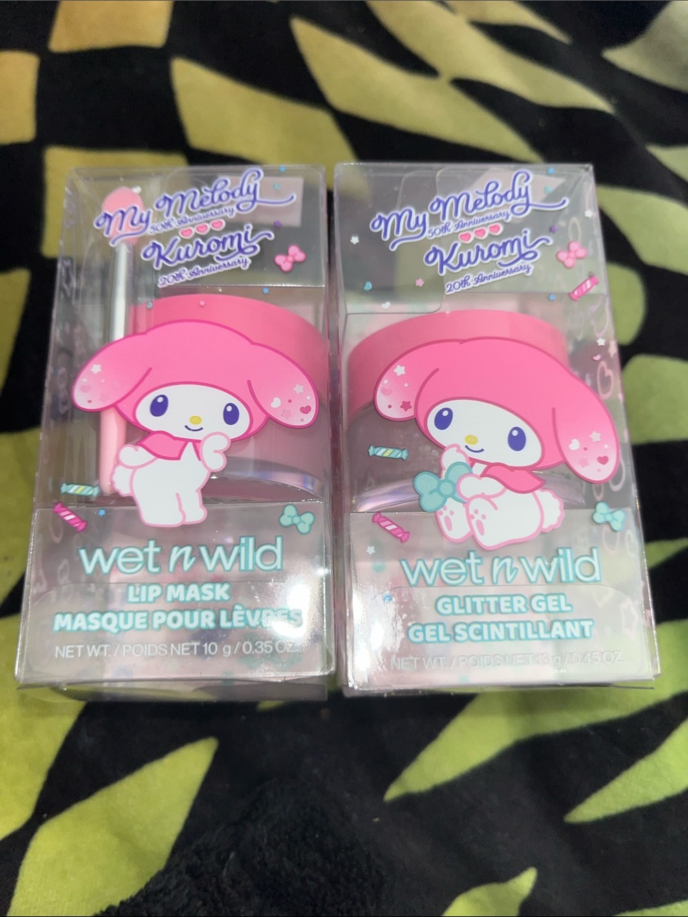 ✨BNIB!Wet N Wild x My Melody Glitter Gel & Lip Mask Set!Brand NEW!SOLD OUT!💋✨